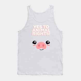 Yes to animal right! Tank Top